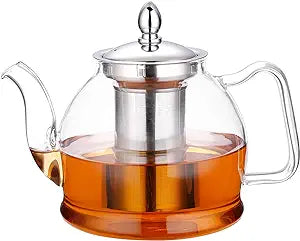 Victorian Glass Healthy and Eco-Friendly Tea-Kettle